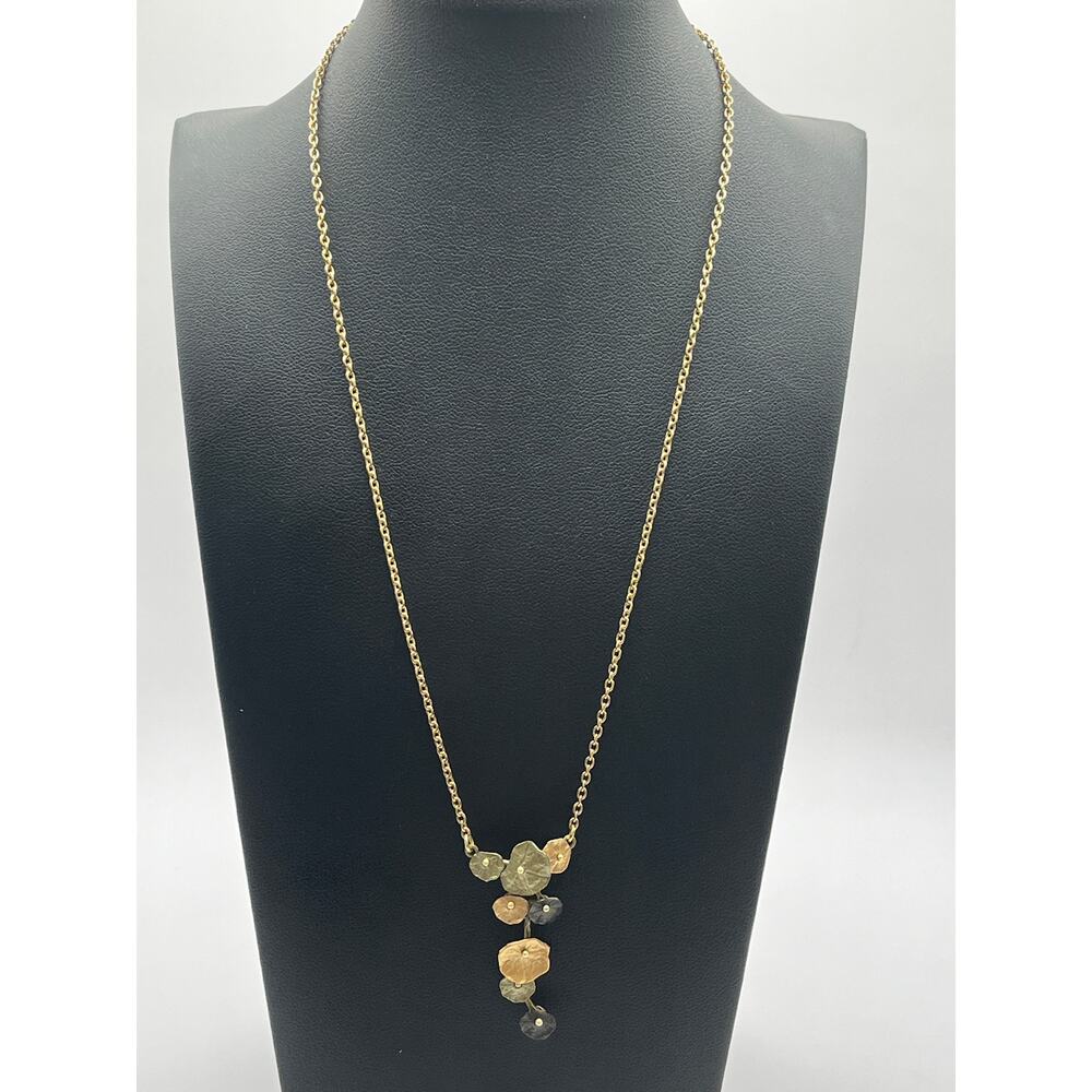 Michael Michaud Petite Nasturtium Pendant Necklace